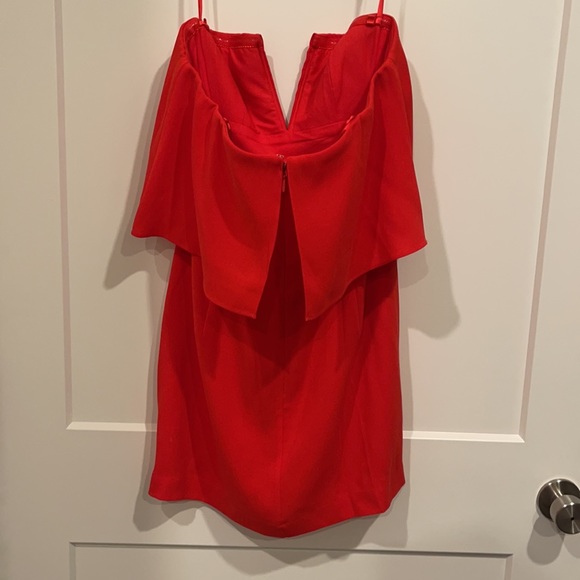 BCBG NEW with tags Red Strapless Dress - Picture 4 of 4